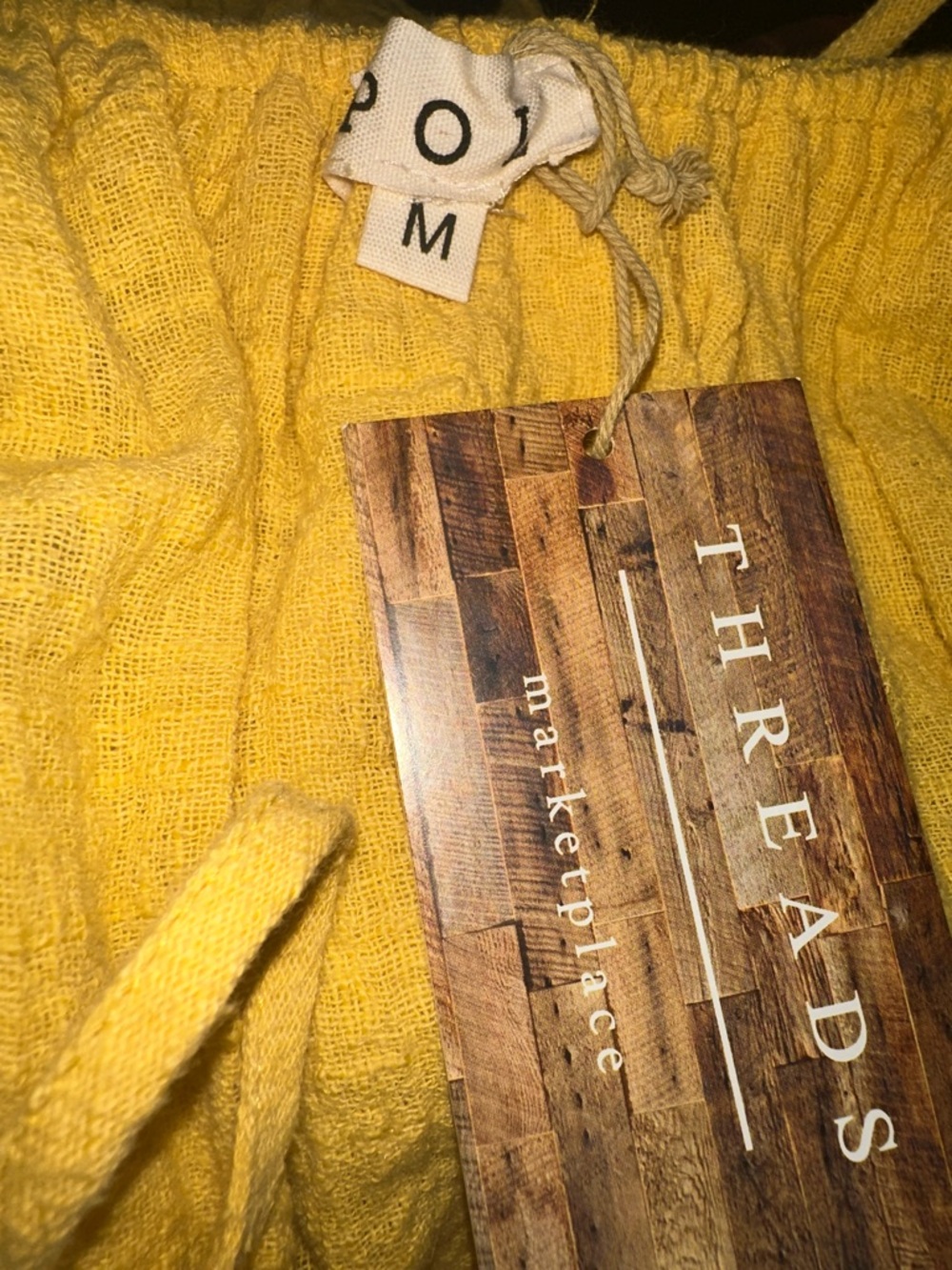 Yellow Ruffle Halter Women's Top - Picture 2 of 5